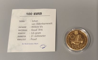 Netherlands - GOLD - 100 € commemorative...