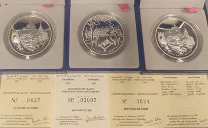 1 € 1/2 - Silver - BE - Set of 6 