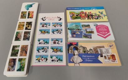 Set of 840 self-adhesive permanent stamps
Face...