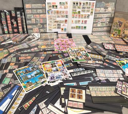 Foreign cancelled stamps to study