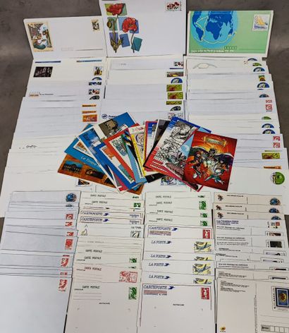 Lot of prepaid envelopes including :
120...