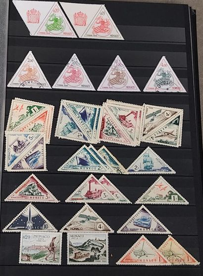 Five Monaco stock albums and one new stock...