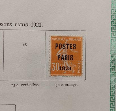 France collection, cancelled and mint with...
