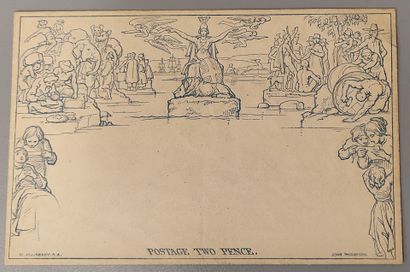 New Mulready envelope - TB