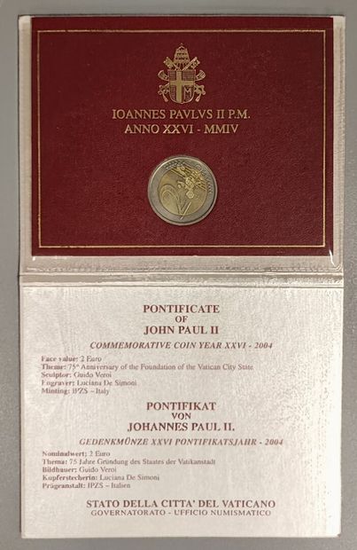Vatican - 2 € - BU - 2004