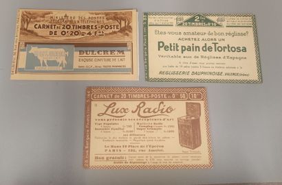 Lot of three complete notebooks TTB
170 -...