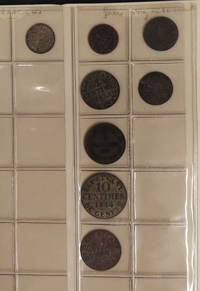 Switzerland - Collection of 108 various coins...