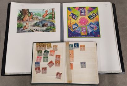 Lots of seven large albums, two small albums,...
