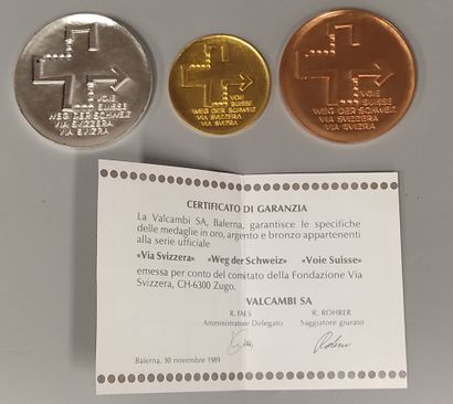 Switzerland - Box containing a very fine...