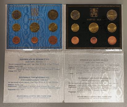 Vatican - Set of 9 BU series 2011, 2012,...