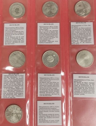 Germany - Collection of 32 commemorative...