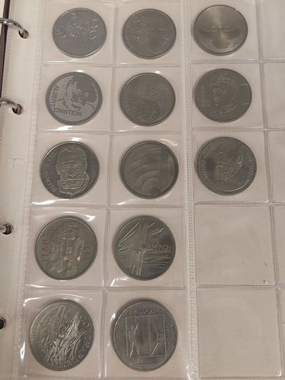 Switzerland - Collection of 90 various coins...