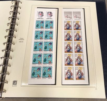 Collection of new Red Cross notebooks
Face...