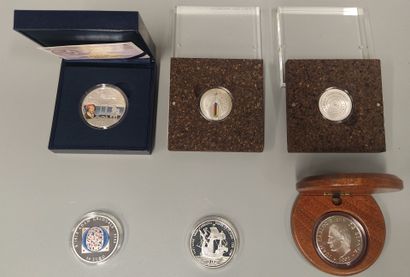 Set of 6 Individual Boxes - BE - Silver -...