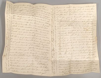 Lot of two letters: Armée de Paris and
a...