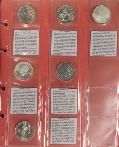 Germany - Collection of 32 commemorative...