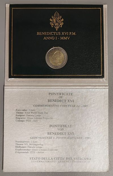 Vatican - 2 € - BU - 2005 - WYD