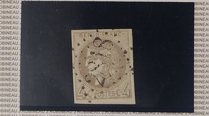 Stamp N°41B Bordeaux 4C cancelled GC TTB
