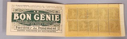 Set of four complete Semeuse type booklets...