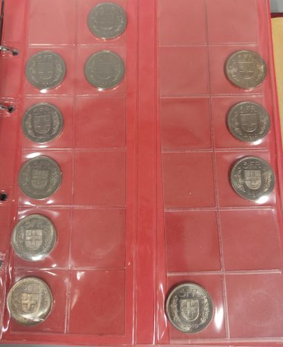 Switzerland - Collection of 90 various coins...