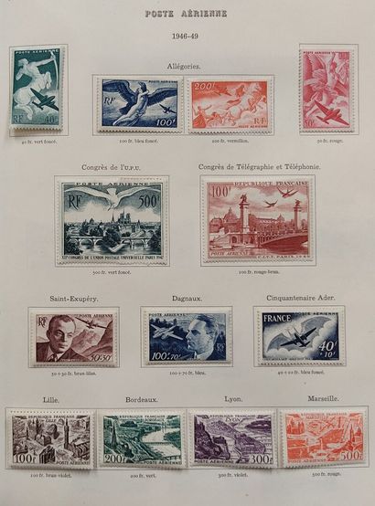 France collection, cancelled and mint with...