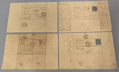 Set of four mounted balloons - Gazette des...