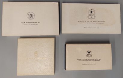 World - Set of 4 different boxes - BE - Philippines...