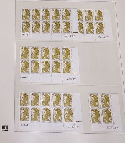 Lot de Liberté including lower leaves, dated...