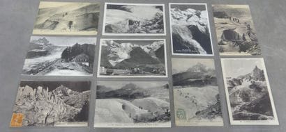 Two boxes containing around 1,380 old and...