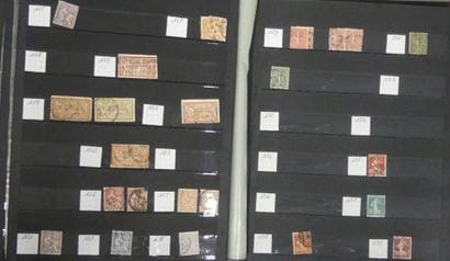 Four stock albums of mint stamps of France...