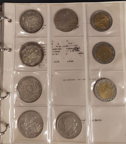 Switzerland - Collection of 108 various coins...