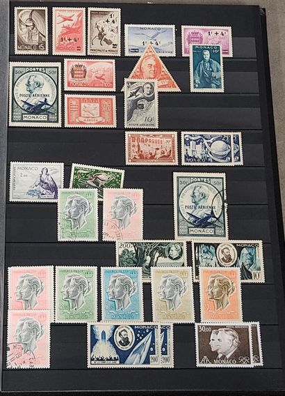 Five Monaco stock albums and one new stock...