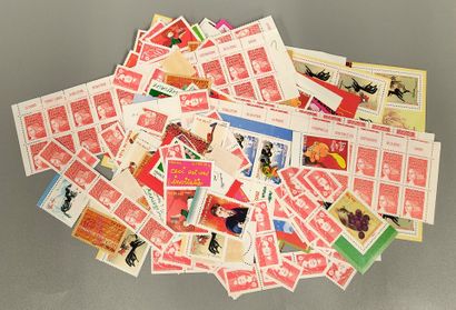 Lot of 531 permanent gummed stamps
Face value...