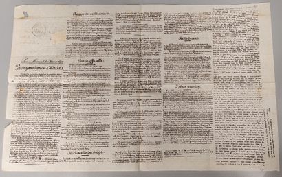 Le Duquesne mounted balloon - HAVAS correspondence...