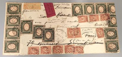 Registered letter from Petrograd, Russia,...