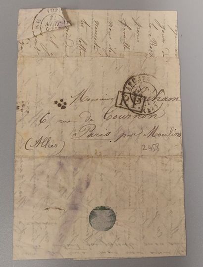 Boule de Moulins (stamp removed by immersion)
with...