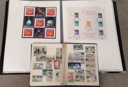 Lots of seven large albums, two small albums,...