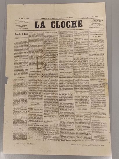 Ballon monté Le Jules Favre N° 2 - Journal...