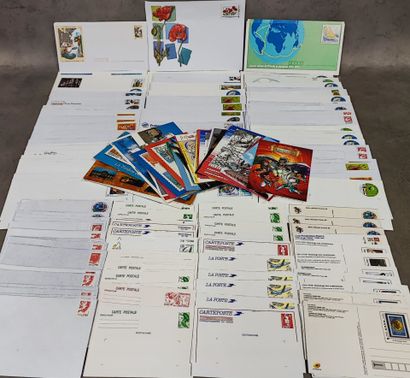 Lot of prepaid envelopes including :
120...