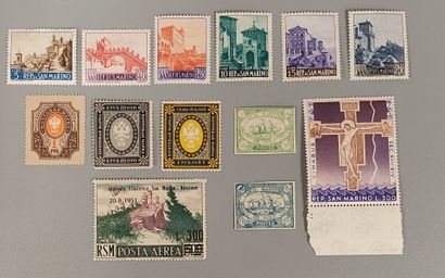 Lot of mint world stamps including PA 87...
