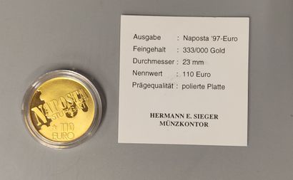 Germany - GOLD 8 K (333/000) - 110 € commemorative...