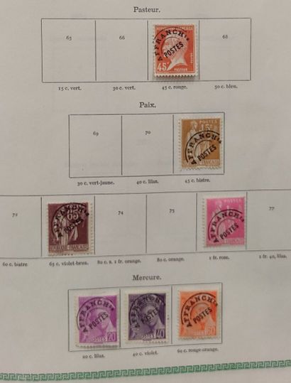 France collection, cancelled and mint with...