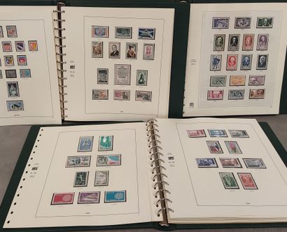 Beginnings of new or cancelled French collections...