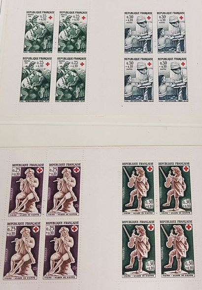 Collection of new Red Cross notebooks
Face...