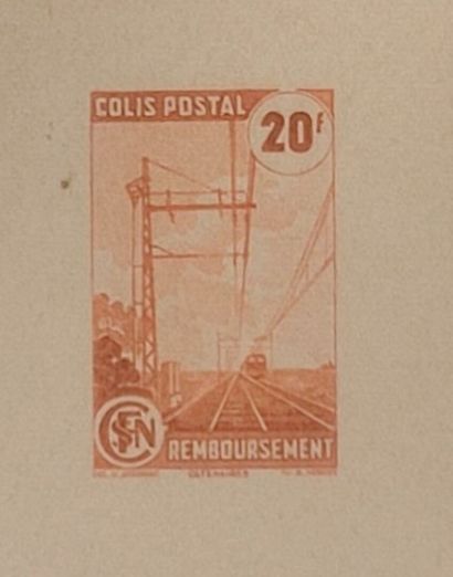 Postal Packages N° 216 A to 219 A + 219 C...