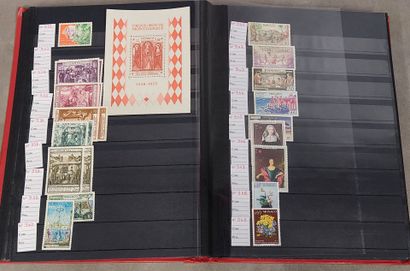 Five Monaco stock albums and one new stock...