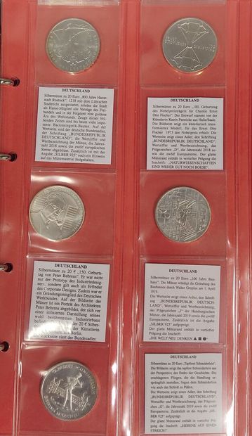 Germany - Collection of 32 commemorative...