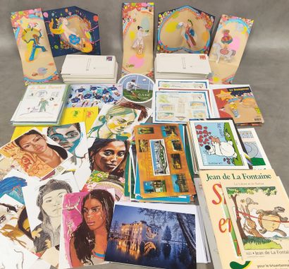 A very diverse set of postcards:
of which:...