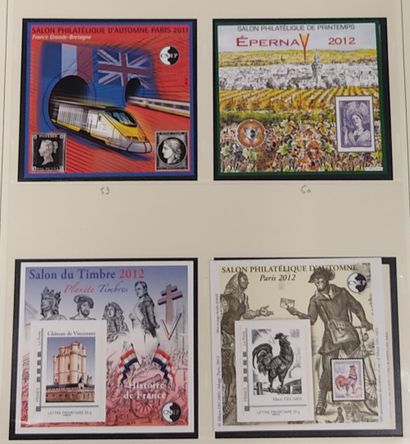 Lot of 113 CNEP blocks including complete...