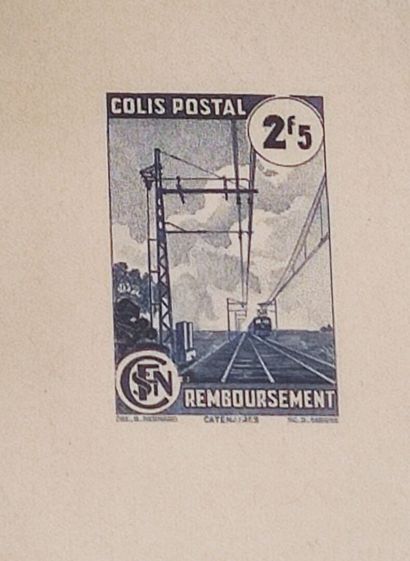Postal Packages N° 216 A to 219 A + 219 C...